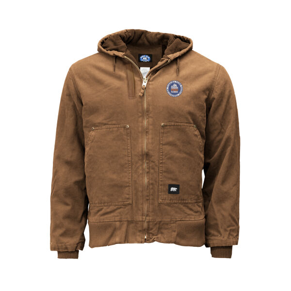 CUSTOM Premium Insulated Fleece Lined Hooded Jacket Thumbnail