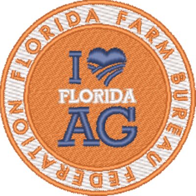 I Love Florida Ag (EMB) Thumbnail