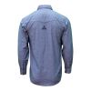 Blue Chambray Long Sleeve Western Shirt Thumbnail