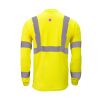 ANSI Class 3 Hi-Visibility Long Sleeve Pocket T-Shirt Thumbnail