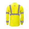 ANSI Class 3 Hi-Visibility Long Sleeve Pocket T-Shirt Thumbnail