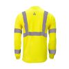 ANSI Class 3 Hi-Visibility Long Sleeve Pocket T-Shirt Thumbnail